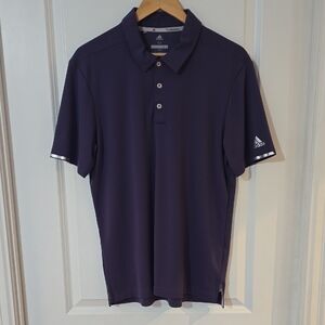 Adidas Men's Dark Blue Polo Shirt